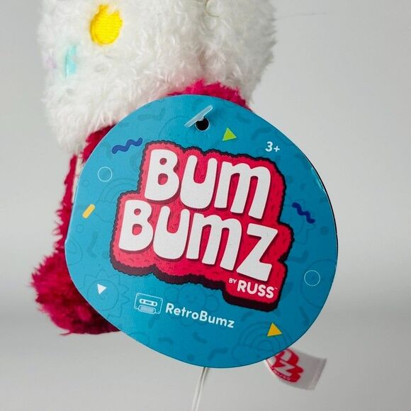 Bumbumz NWT 5” Zack the Gumball Machine RetroBumz Bum Bumz Stuffed Bean Plush - Picture 5 of 5
